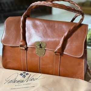 Patricia Nash Brown Leather Women's Bag